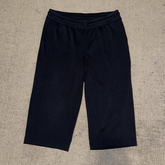 NWT J Jill Fit Athletic Pants Navy Blue XL Petitite Women Athlesiure Pockets Tie - Picture 11 of 11